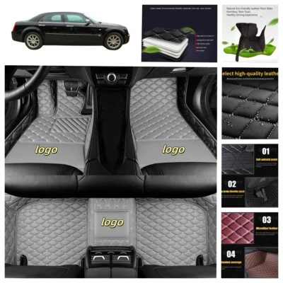 For Chrysler PT Cruiser Car Floor Mats Custom Carpets Cargo Liners All Weather Foto 1 de 4