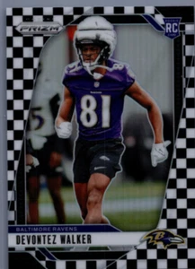 DEVONTEZ WALKER RC 2024 PANINI PRIZM BLACK AND WHITE CHECKER ROOKIE - Picture 1 of 1