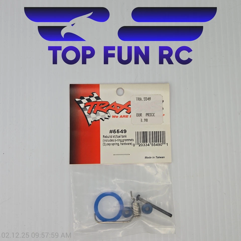 Traxxas 5549 Fuel Tank Rebuild Kit For Jato - Image 1 of 1