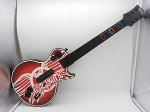 Wireless Guitar Hero Les Paul Gibson Aerosmith Controller PS2 Untested 95337.805 - Picture 1 of 8