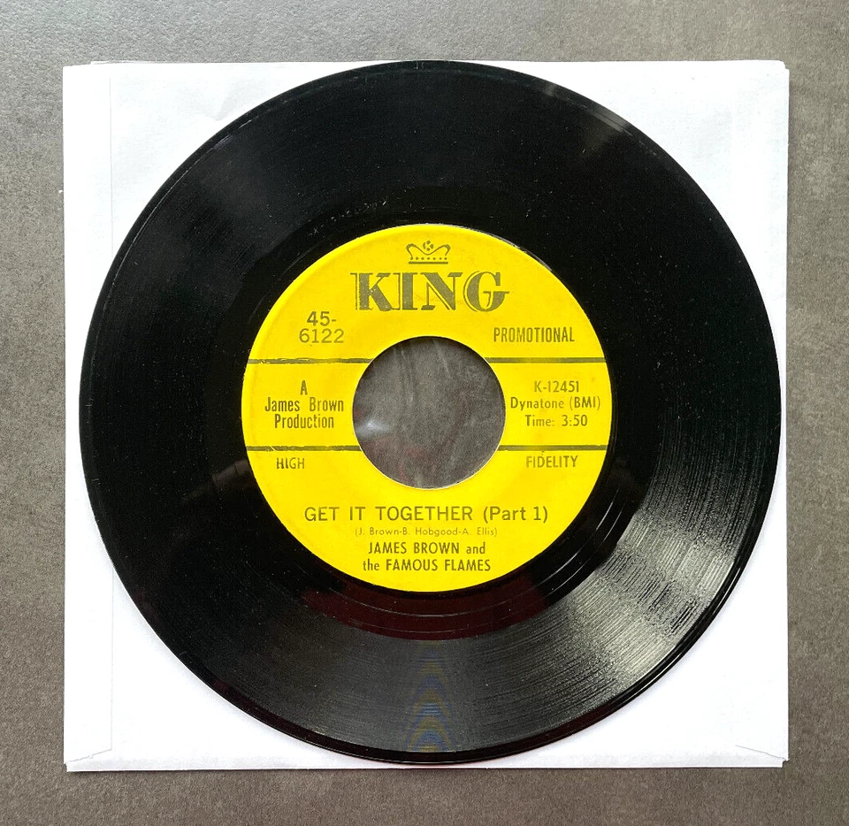 7" James Brown - Get It Together - US KING Promo - Bild 1 von 1