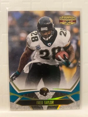 2008 Donruss Gridiron Gear Gold #47 Fred Taylor #162/200 - Image 1 of 2