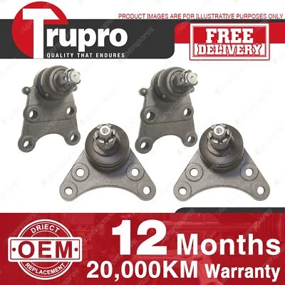 4 Pcs Lower+upper Ball Joints for HOLDEN COMMERCIAL RODEO TFR RA 2WD 03-08 - image 1 of 2