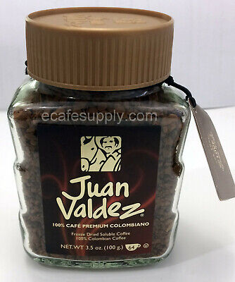 New Look Buendia Juan Valdez 100% Colombian Colombiano Instant Coffee Cafe • 26.05$