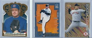 1996-99 Pacific Baseball 3 card lot of Roger Clemens Jays, Yankees & Red Socks - Picture 1 of 2