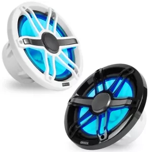 NVX MVSP8 8" V-Series 2-Way Marine Speakers with LED Lighting - Picture 1 of 12