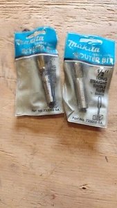 733002-5A Makita Router Bit 1/2"Long Straight Single Flute 1/2" Shank -TWO PACK - Picture 1 of 1
