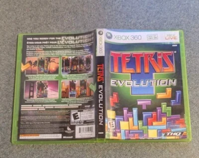 Tetris Evolution (Xbox 360, 2007) Complete CIB Tested Working - Used - Good - Image 1 of 3
