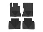 WeatherTech All-Weather Floor Mats for 19-21 Nissan Altima 1st &amp; 2nd Row Black