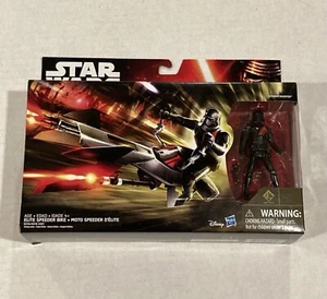 Star Wars The Force Awakens Elite Speeder Bike & Stormtrooper Action Figure NEW - Picture 1 of 5