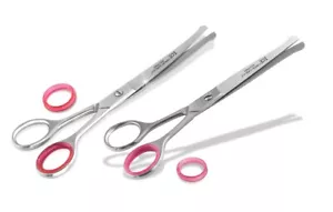 Profi CARBON Fellschere Tierschere Hunde Haarschere Pfotenschere 16 cm - Bild 1 von 10