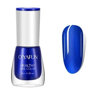 8ml Nail Polish Eco-Friendly Easy Peel Off & Quick Dry Water Based Nail Polish1 - Picture 1 of 15
