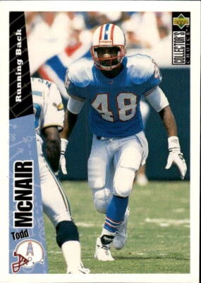 1996 Collector's Choice Todd McNair #239 Houston Oilers 8J - Image 1 of 2