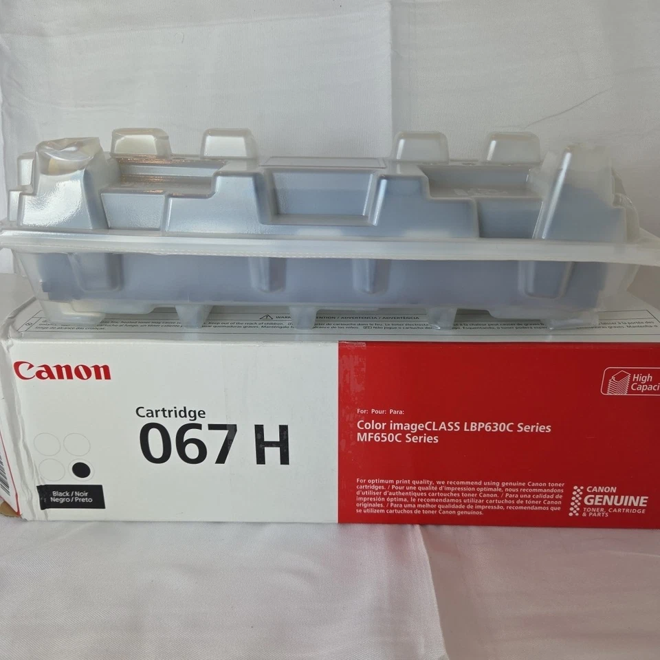 Canon Genuine 067 H Toner Cartridge In Black 5106C001 AA