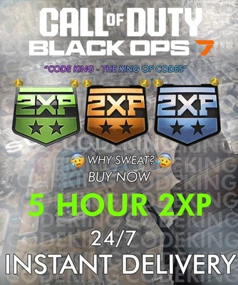 Call of Duty: Black Ops 7 5-Hour Double XP Token | All Platforms | Fast - Image 1 of 3