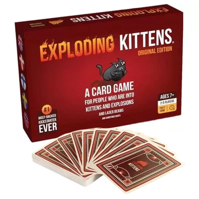 Exploding Kittens - 'Original Edition' Card Game (2021) | Brand New And Sealed - Image 1 of 4