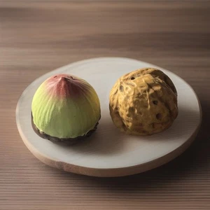 Vintage Fall Acorn Walnut Salt & Pepper Shakers Enesco Japan - Picture 1 of 8