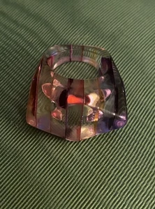 Vintage Lucite Ring One Owner - Picture 1 of 3