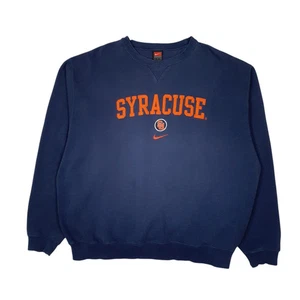 NIKE Crewneck Team Vintage 00s Syracuse Jumper Sweatshirt Mens XL - Picture 1 of 6