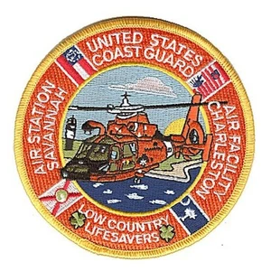 Air Station Savannah GA Charleston SC olive 2009 W4904 USCG Coast Guard patch - Picture 1 of 1