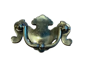 Hell brüniertes Messing 2,5" CC Griff Bügel Schublade Zug Ethan Allen Erbstück Vintage - Bild 1 von 6