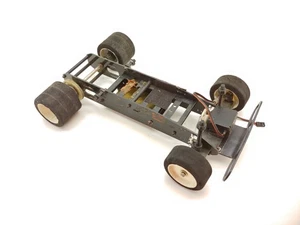 RJ Speed / Bolink? 1/10 2wd Legends Car Roller Rolling Chassis w/ Foam Tires Use - Picture 1 of 9