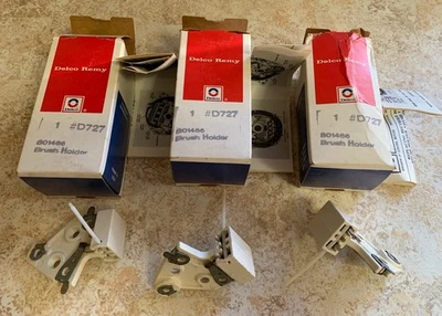 Lote de 3 suportes de escova alternador Corvette Chevy Pontiac NOS 1969 - 1979 D727 - Imagem 1 de 4