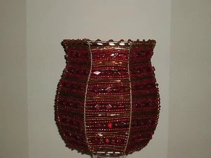 Partylite Moroccan Spice Beaded Sconce ~ Excellent Pre-Owned Condition - Picture 1 of 10