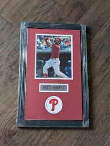 Enmarcado Bryce Harper Phillies Firmado 8x10 - ¡Certificado! - Imagen 1 de 4