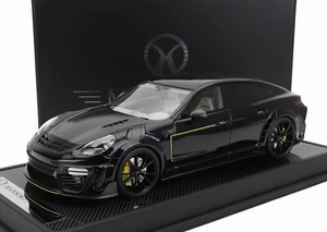 Motorhelix 1/18 Porsche Panamera Mansory 2019 negro carbono MY18-PABK - Imagen 1 de 7