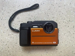 Panasonic Lumix DC-FT7 20Mp Waterproof digital Camera 4K Video 4.6x Zoom-orange - Picture 1 of 8