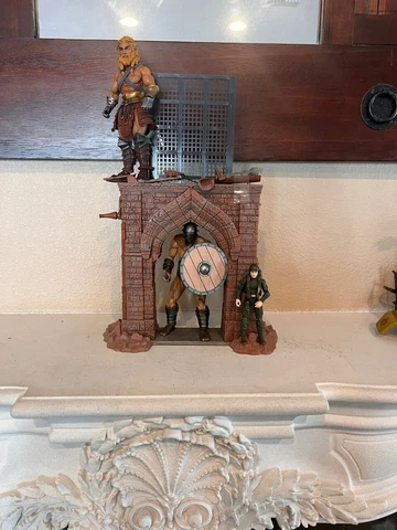 McFarlane Prince of Persia Alamut Gate Playset d&d 1/12 GI Joe  1/18 scale Cover