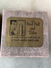 Adam's Steel Ball and Tube Magic Trick w/ Box & Instructions Vintage 1960s