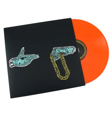 Run the Jewels - Self Titled LP (Translucent Orange Vinyl) Sealed - Image 1 of 4