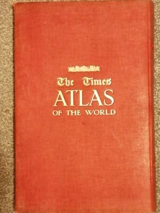 Antique Times Survey Atlas Of The World. 1922. Bartholomew. Good condition. - Picture 1 of 23