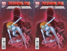 Shadowland: Daughters of the Shadow #1 (2010) Marvel Comics - 2 Comics