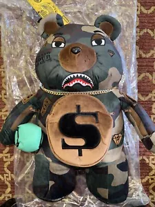 Spraygrund edizione limitata zaino orso mimetico da miliardi di dollari $359 - Foto 1 di 19
