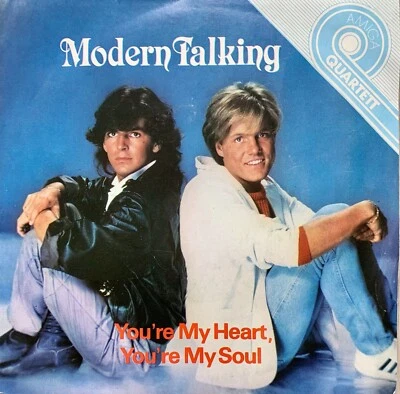 MODERN TALKING Quartett EP, 4 Songs, Amiga, 1985, Pop, ex/ex - Bild 1 von 2