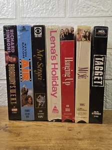 7 VTG Mixed Titles Movie Lot VHS, Sealed - Picture 1 of 7