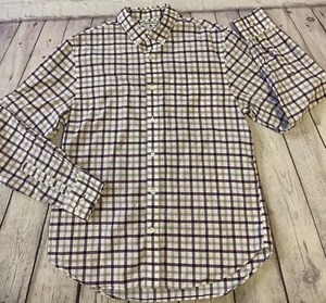 Bonobos Herren Medium Standard Fit Button Down Langarm Karo Hemd Mehrfarbig - Bild 1 von 10