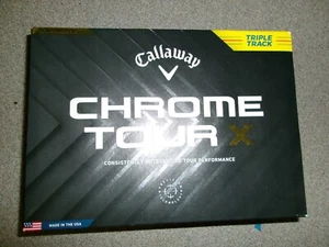 Callaway - Chrome Tour X Golfbälle 2024 - 1 Box - 12 Bälle - NEU! - Bild 1 von 1