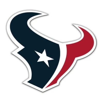 Ímã Houston Texans NFL 12" logotipo equipe - Imagem 1 de 3