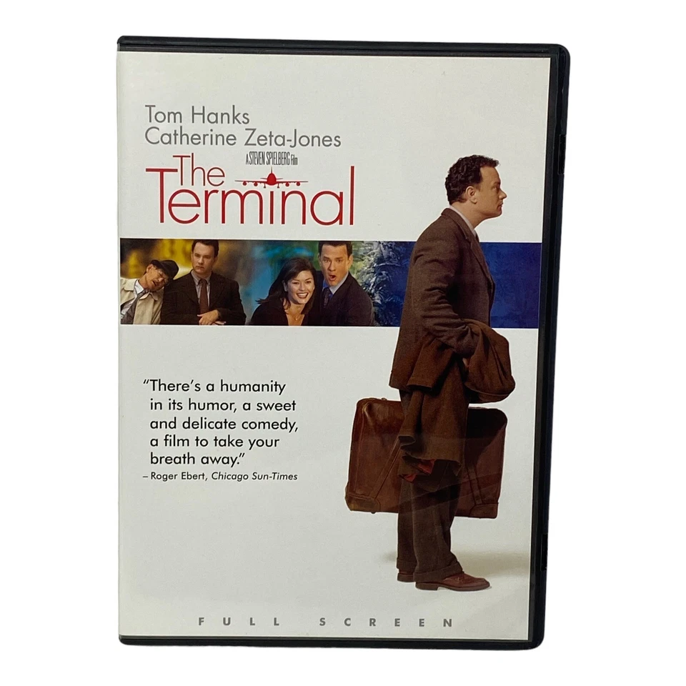 The Terminal (DVD, 2004) Comedy, Romance, Tom Hanks, Catherine Zeta-Jones - Image 1 of 4