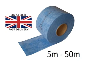 5m - 50m AQUA BUILD III Waterproof Tanking Tape Wet Room System Bath Shower Pool - Picture 1 of 15