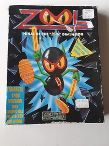 Commodore Amiga ~ Zool By Gremlin ~ Enhanced 1200 Version - Afbeelding 1 van 9