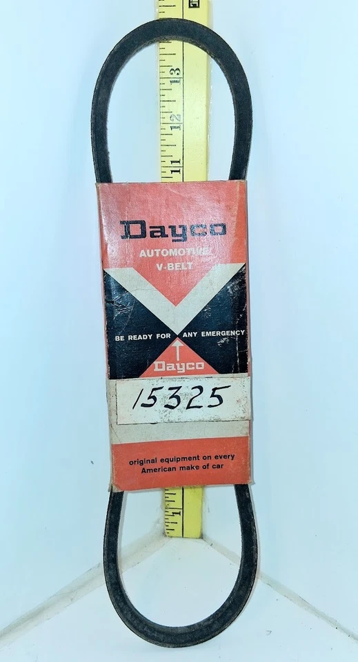 ВИНТАЖНЫЙ НОВЫЙ ИЗ СТАРЫХ ЗАПАСОВ DAYCO 15325 аксессуар приводной ремень - Изображение 1 из 1