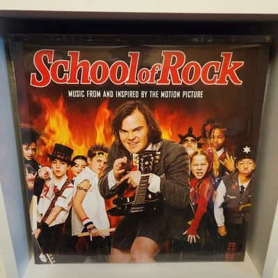 School Of Rock Soundtrack Vinyl LP Red & Yellow - Image 1 of 3