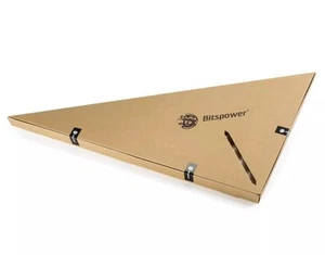 New and Sealed Bitspower Pre-bent 90-Degree Acrylic Hard Tube 16mm OD 220x305MM - Afbeelding 1 van 3