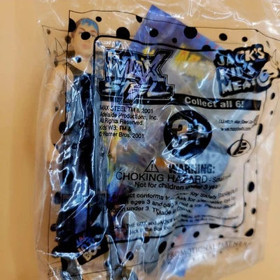 Jack in the Box (2001) MAX STEEL Action Figure, Kat with Jet Pack, Sealed Toy - Image 1 of 4