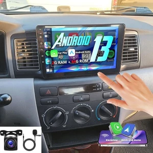 Estéreo para coche Android Carplay GPS Navi Radio para Toyota Corolla 2003-2008 - Picture 1 of 19